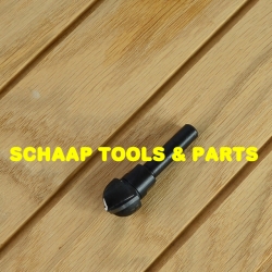 Holprofielfrees R  9,5mm HW-hardmetaal wisselschacht 8mm | 24583-5-19095